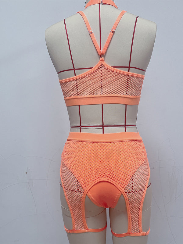 Mesh-Panel-Dessous-Set – Smiling Maria