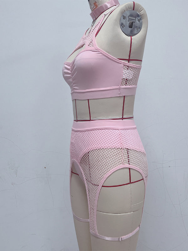 Mesh-Panel-Dessous-Set – Smiling Maria