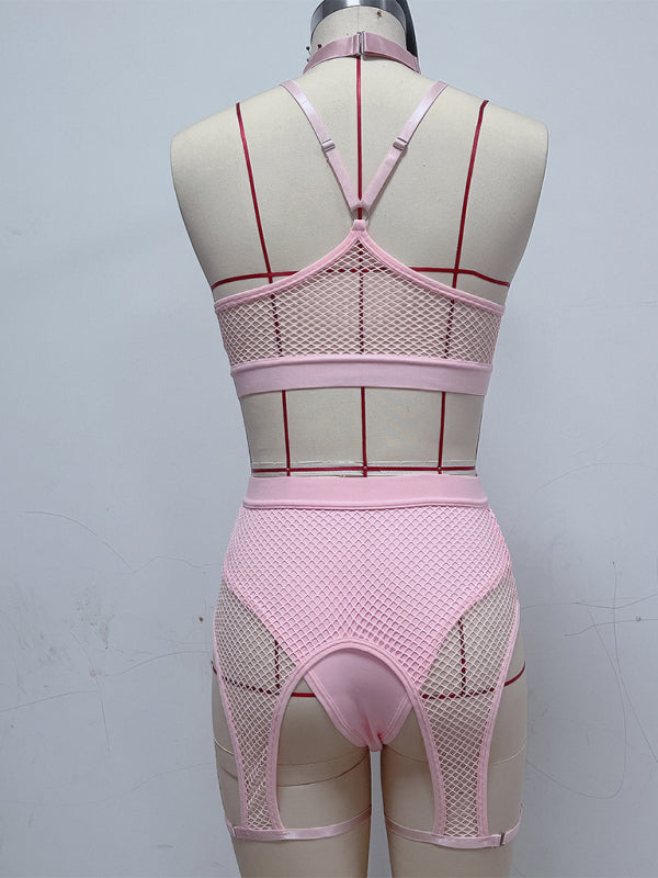 Mesh-Panel-Dessous-Set – Smiling Maria