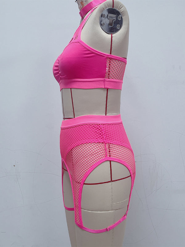 Mesh-Panel-Dessous-Set – Smiling Maria