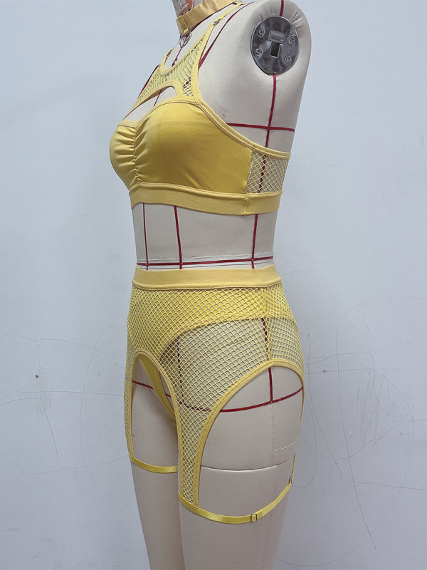 Mesh-Panel-Dessous-Set – Smiling Maria