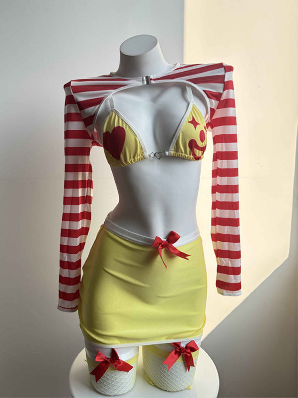 Retro Clown Chic Lingerie Set – Smiling Maria