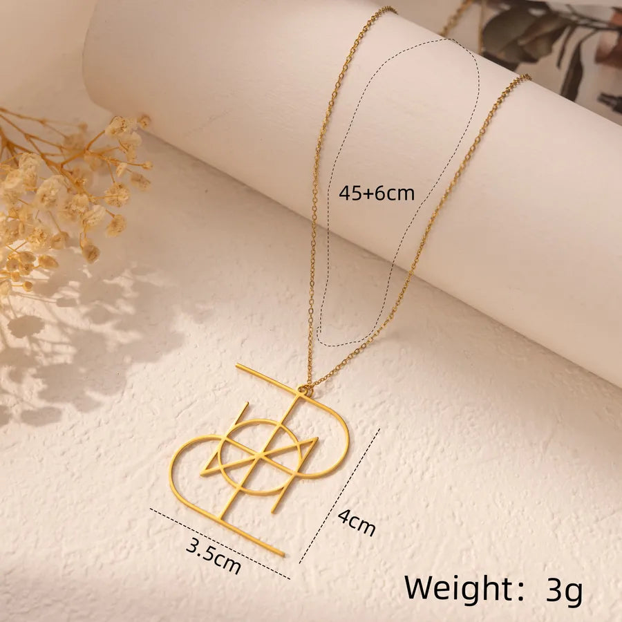 18K Gold PVD Coated Stainless Steel Necklace