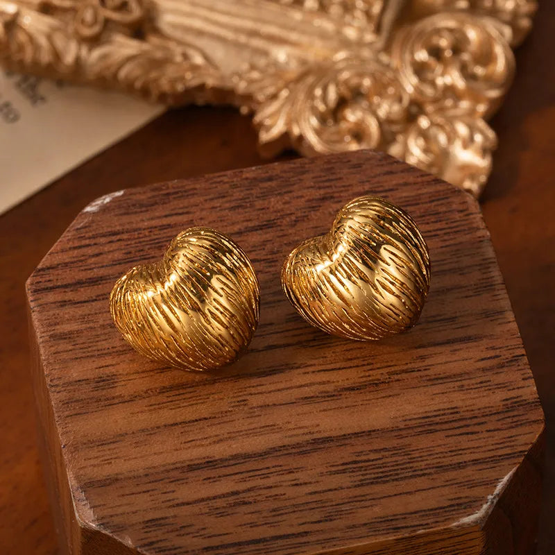 Elegant Titanium Steel Drop Earrings