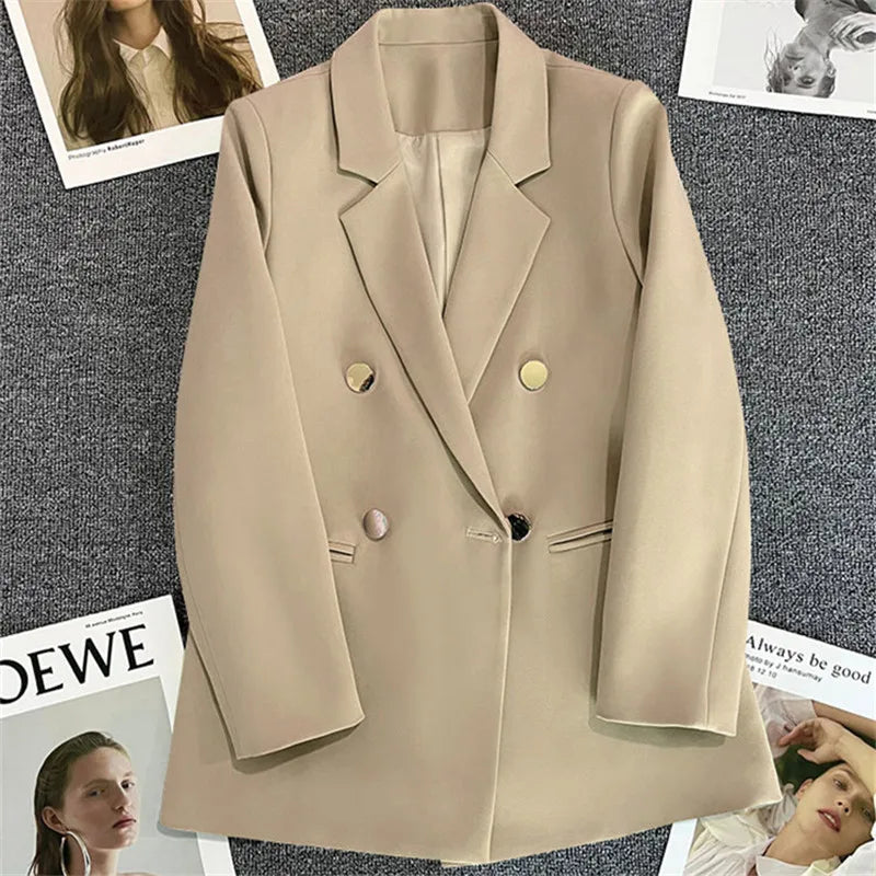 Candy Green Women's Blazer – Spring/Autumn Style Ginger Yellow