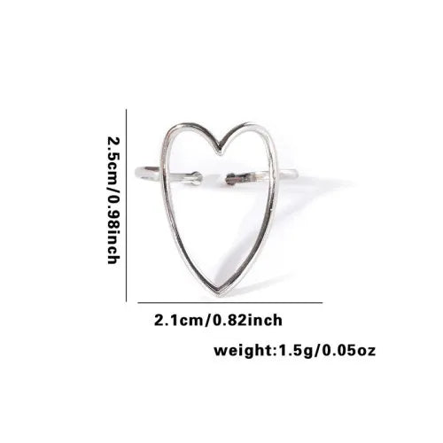 Titanium Steel Fish Tail Ring for Women