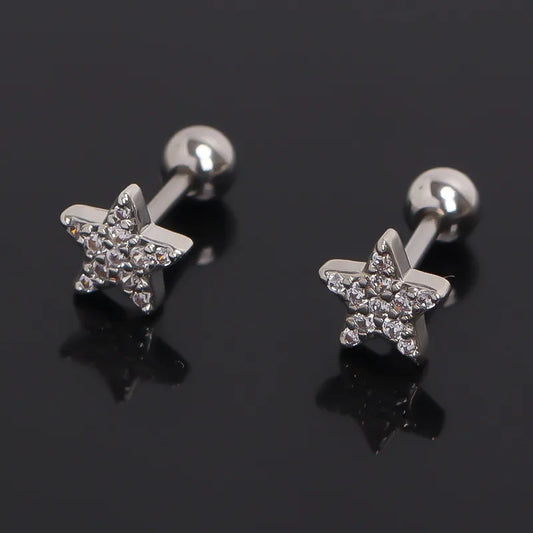 Star Diamond Ear Cuff – 18K Gold Stainless Steel