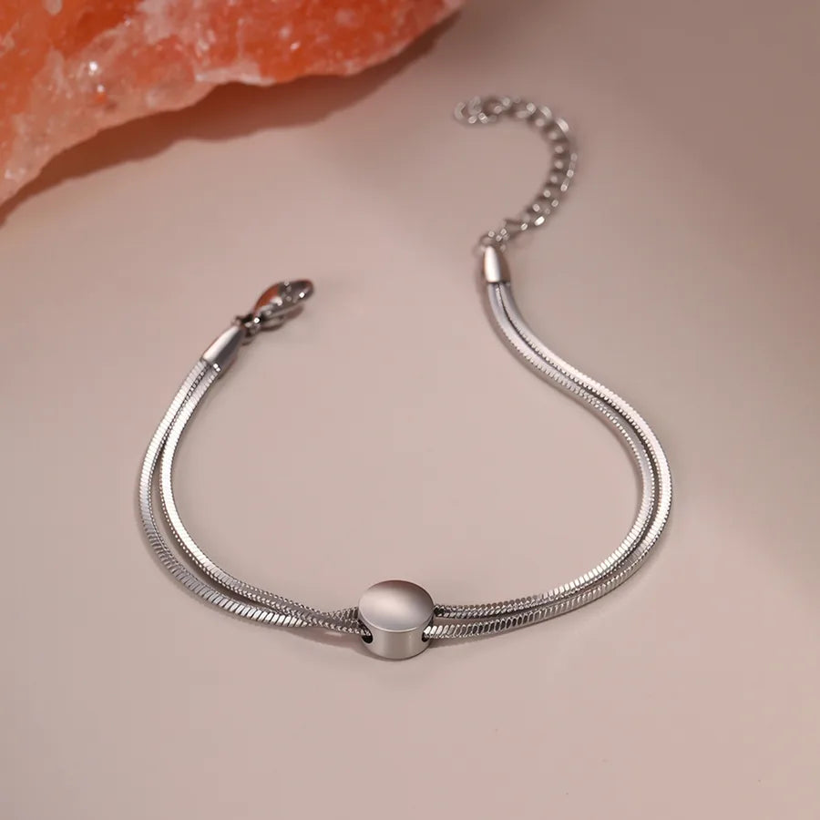 18K Gold Plated Snake Chain Bracelet