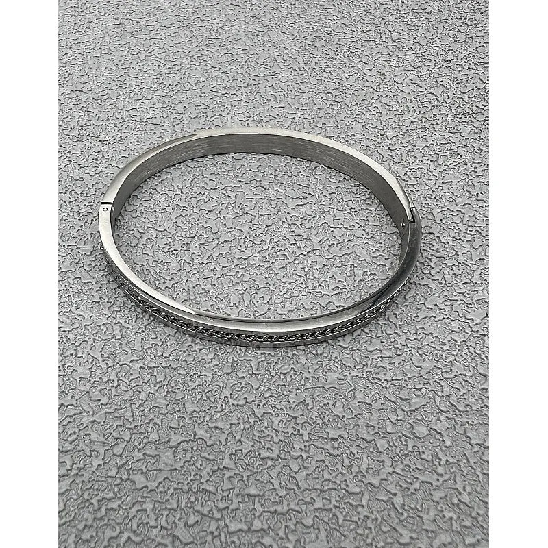 Unisex Geometric Titanium Steel Bracelet