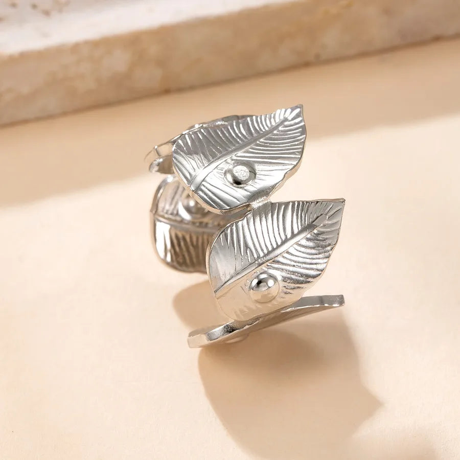 Geometric Open Ring in 304 Stainless Steel Average Size YYJZ82S