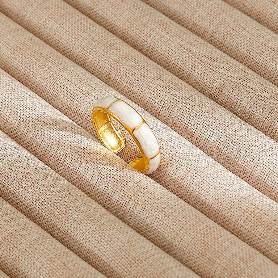 Heart Pattern Stainless Steel Ring 159