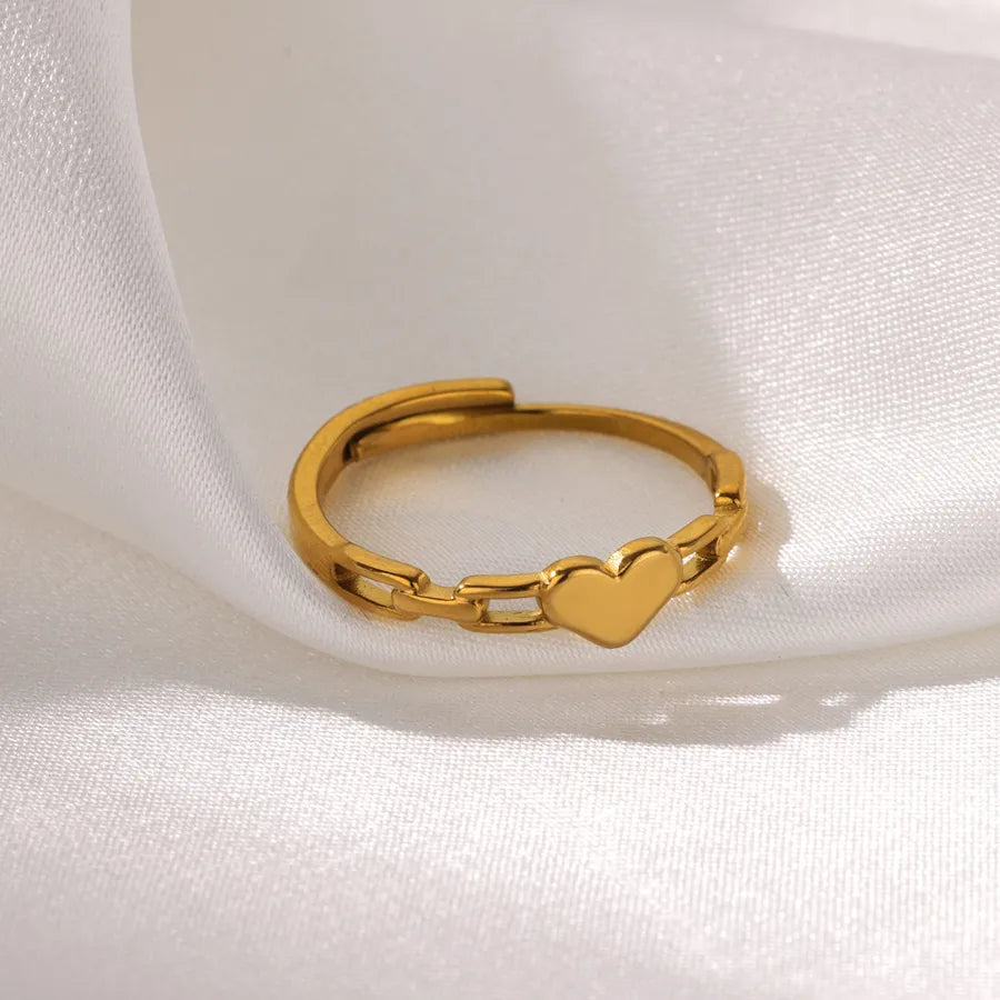 Gold MAMA Heart Ring – Stainless Steel