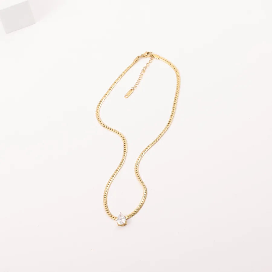 18K Gold Plated Snake Chain Necklace