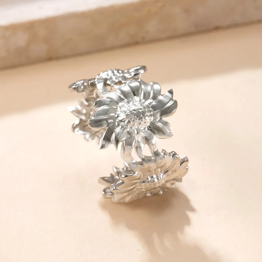 Geometric Open Ring in 304 Stainless Steel Average Size YYJZ370S