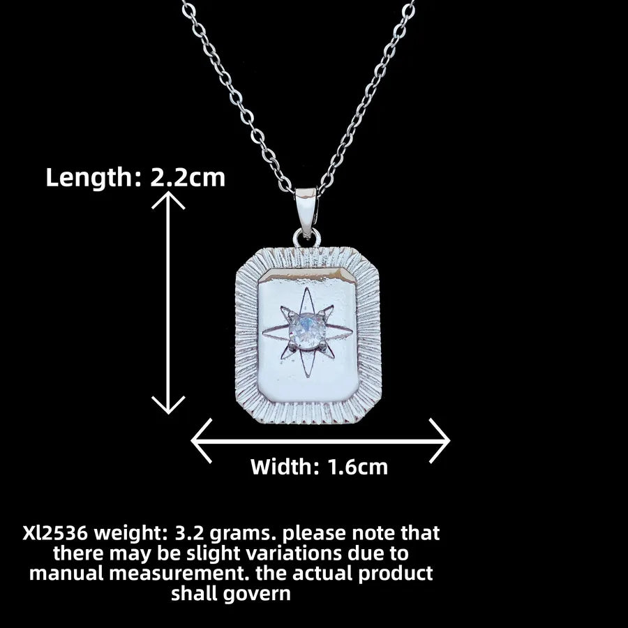 Butterfly & Whale Couple Pendant Necklace XL2536 Fang Brand Star Necklace Silver