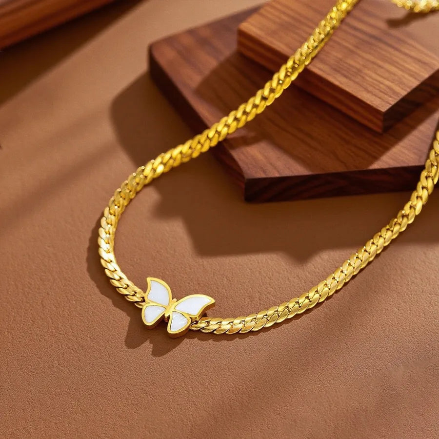 Titanium Steel Heart Pendant Necklace