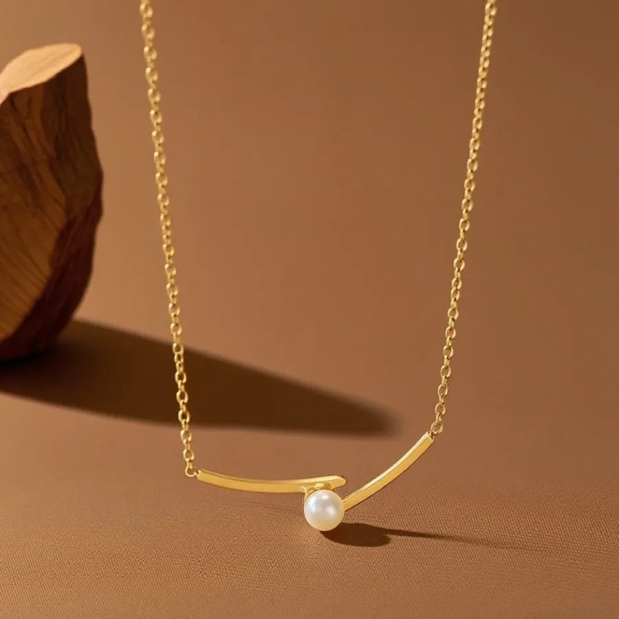 Titanium Steel Heart Pendant Necklace