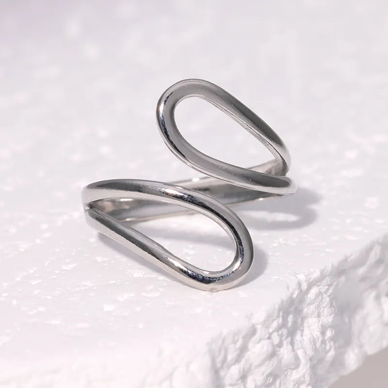 Minimalist Gold Open Ring for Women