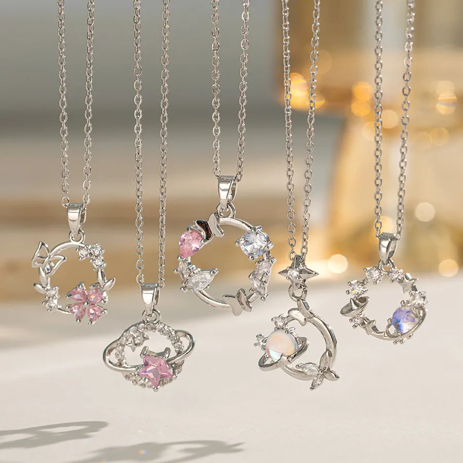 Butterfly Dream Titanium Pendant Necklace