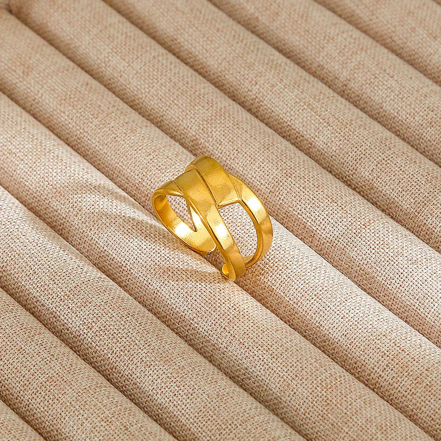 Heart Pattern Stainless Steel Ring 28