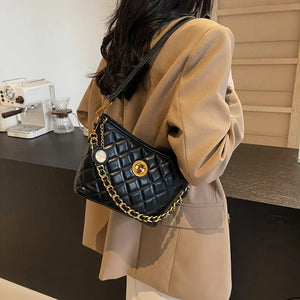 Quilted Chain Bucket Crossbody Bag – Winter Edit - Smiling Maria - Everything For Women