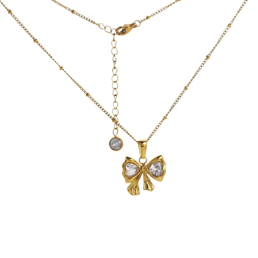 Elegant Butterfly Pendant Necklace for Women