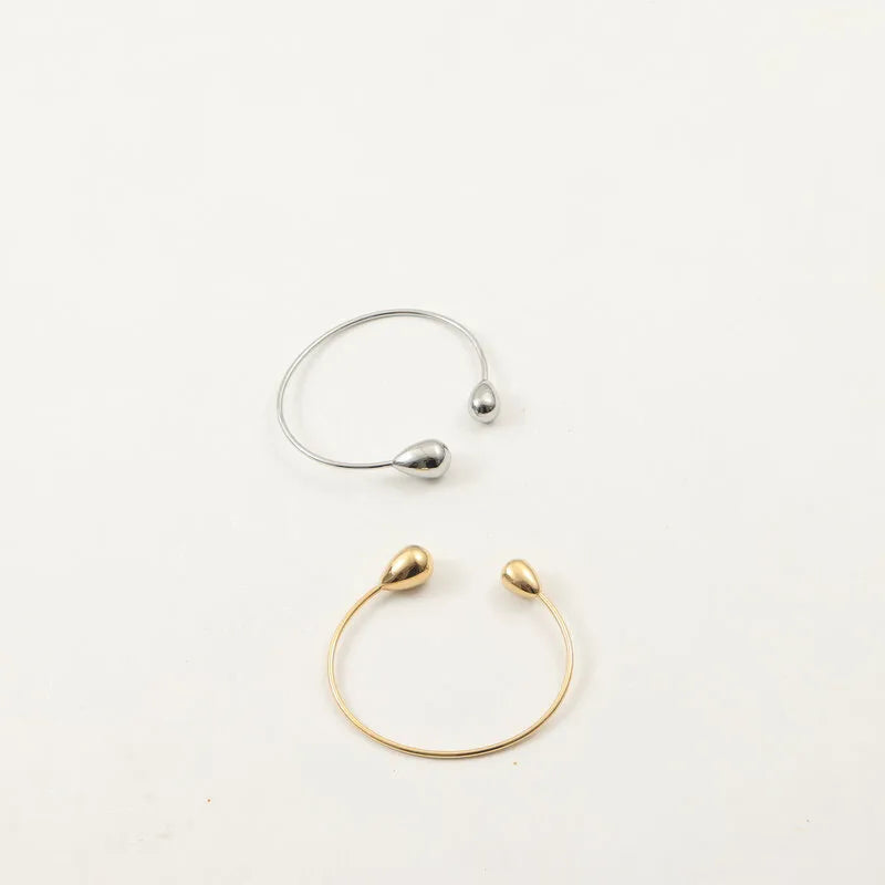 18K Gold Plated Water Drop Stainless Steel Bracelet