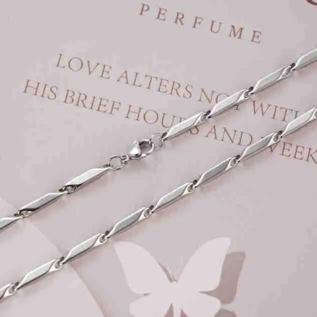 Titanium Steel Geometric Rod Bracelet