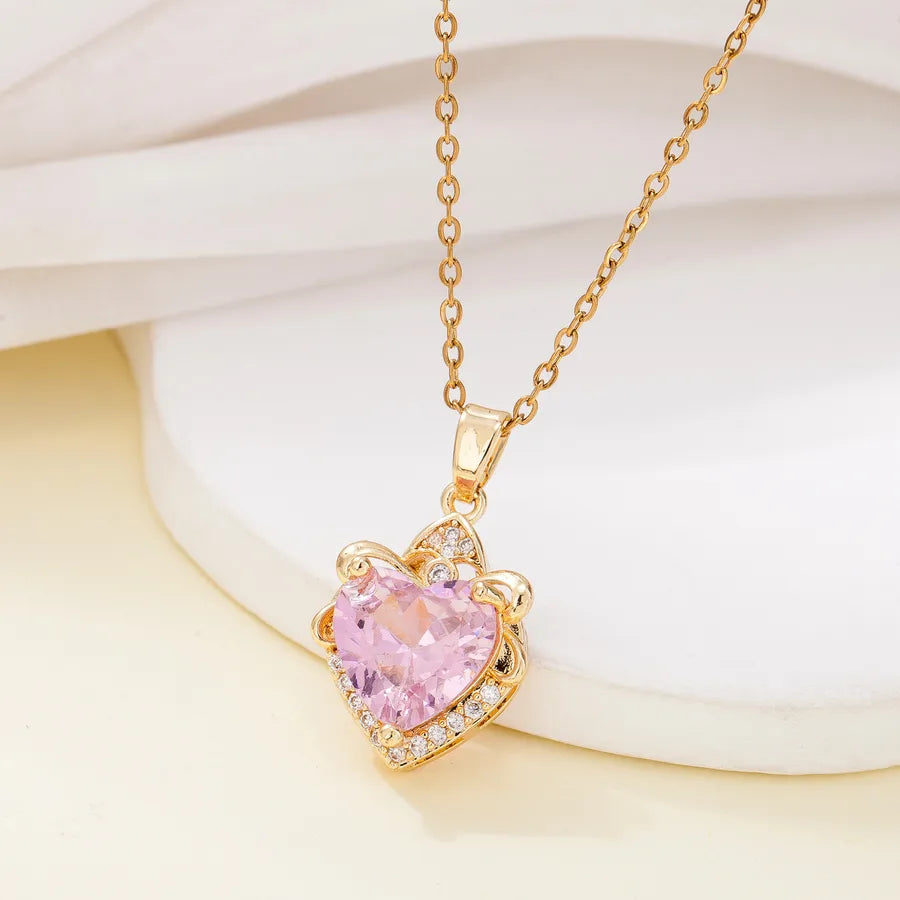 Luxury Floral Pendant Necklace for Women