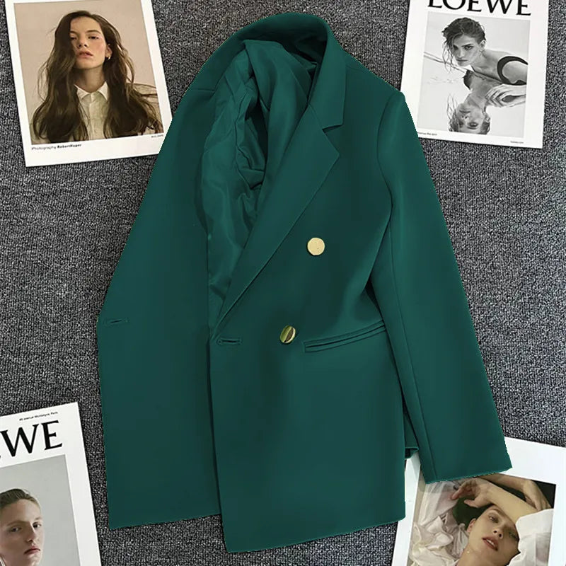 Candy Green Women's Blazer – Spring/Autumn Style