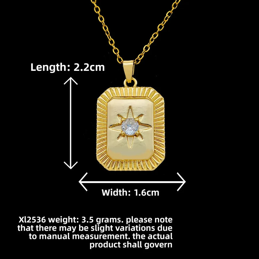 Butterfly & Whale Couple Pendant Necklace XL2536 Fang Brand Star Necklace Gold
