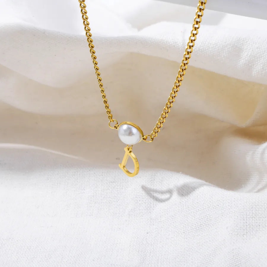 Gold Heart Stainless Steel Necklace