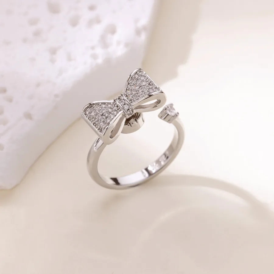 Gold Plated Cross & Star Ring for Women