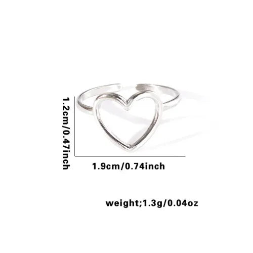 Titanium Steel Fish Tail Ring for Women