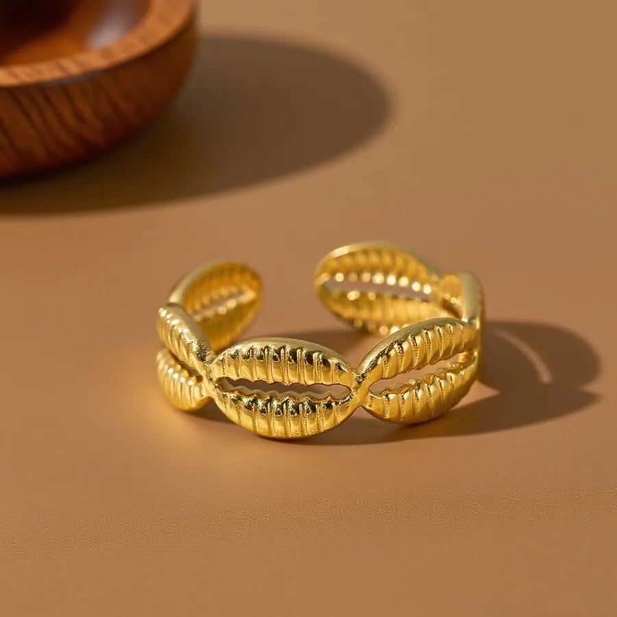 Geometric Heart Titanium Steel Ring