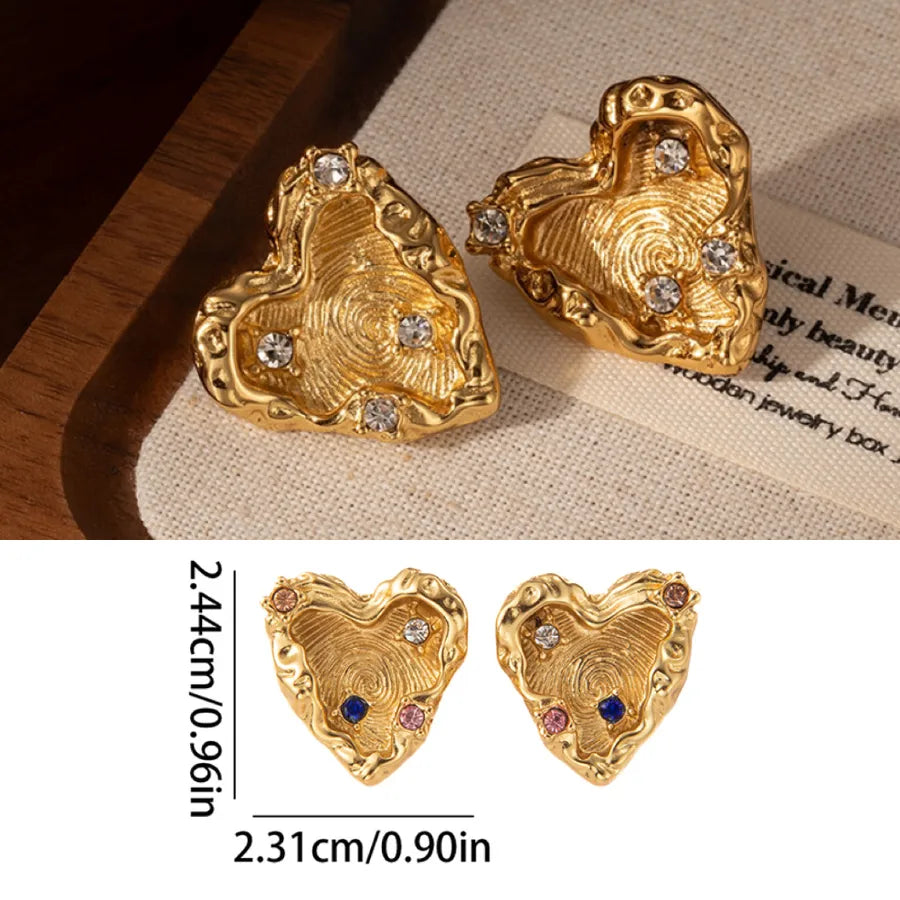 Elegant Titanium Steel Drop Earrings E0902