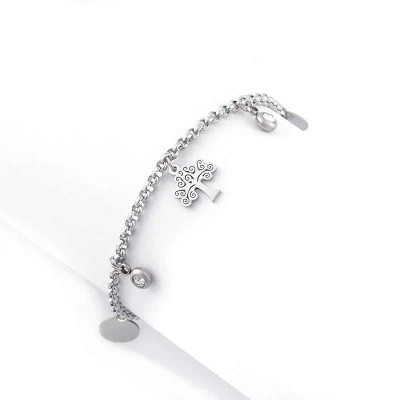 Stainless Steel Geometric Women's Bracelet