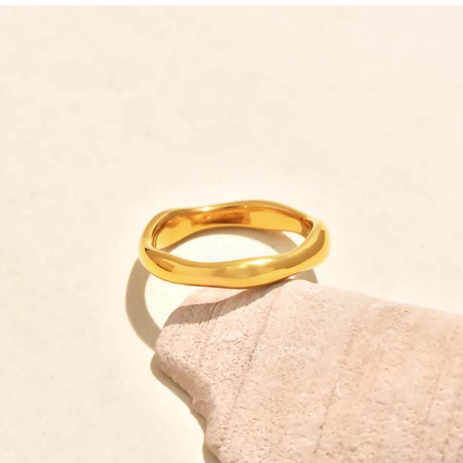 Gold Infinity Zircon Ring for Women 5772601