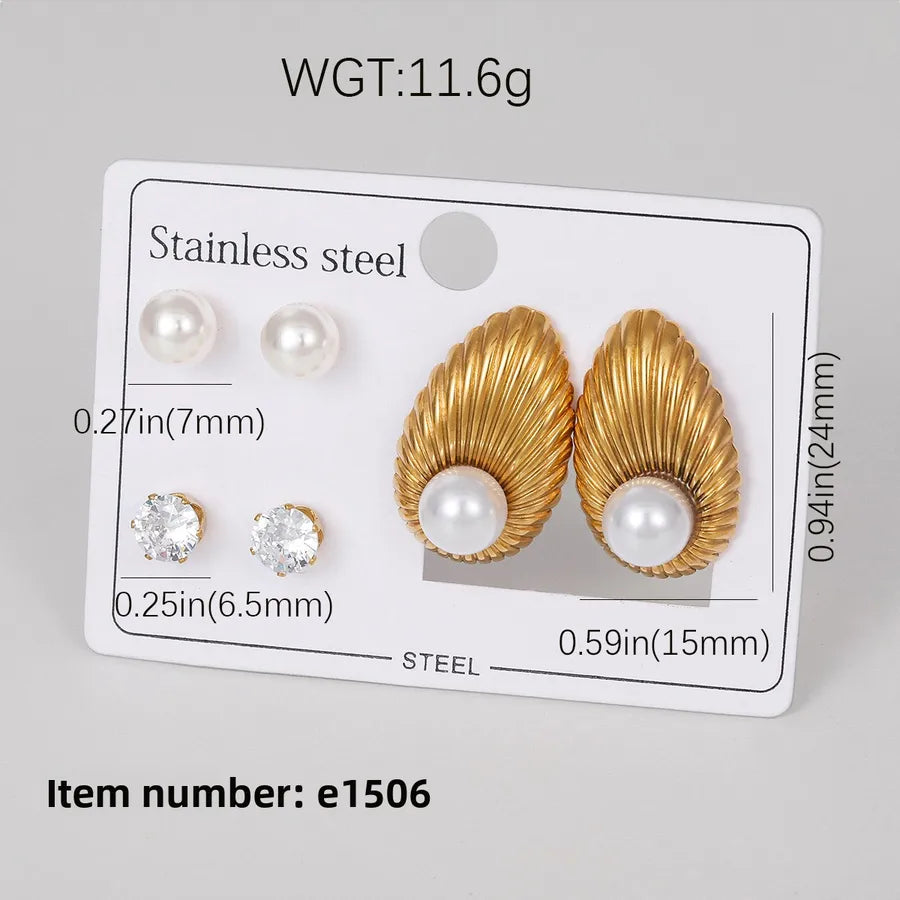 Butterfly Knot Geometric Stud Earrings E-1506