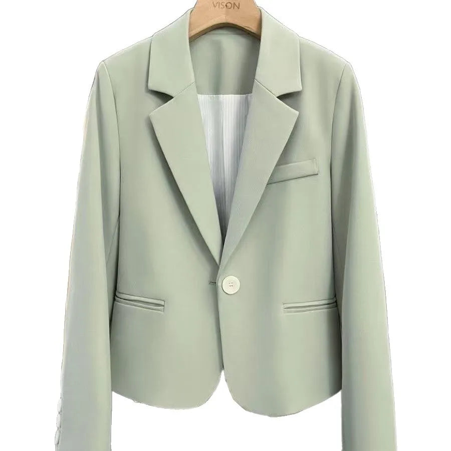 Women's Black Short Tailored Blazer