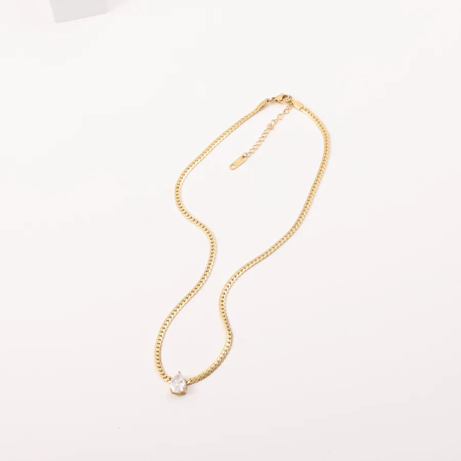 18K Gold Plated Snake Chain Necklace