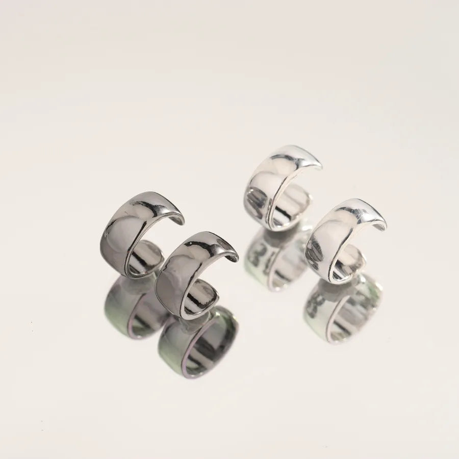 Unisex Titanium Steel Ear Cuffs – Retro U-Shape