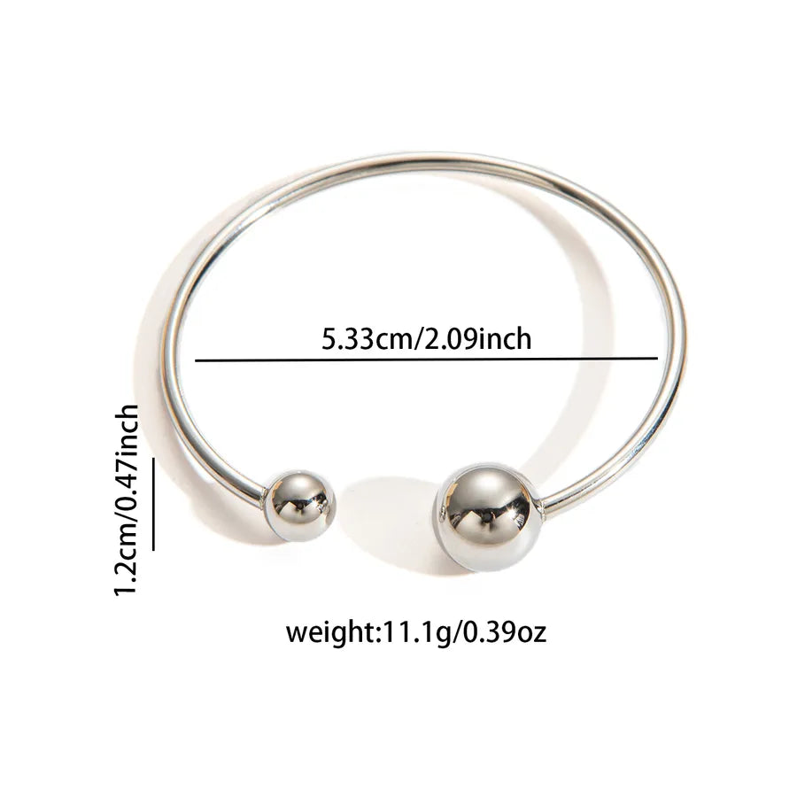 Gold Plated Open Bangle Bracelet