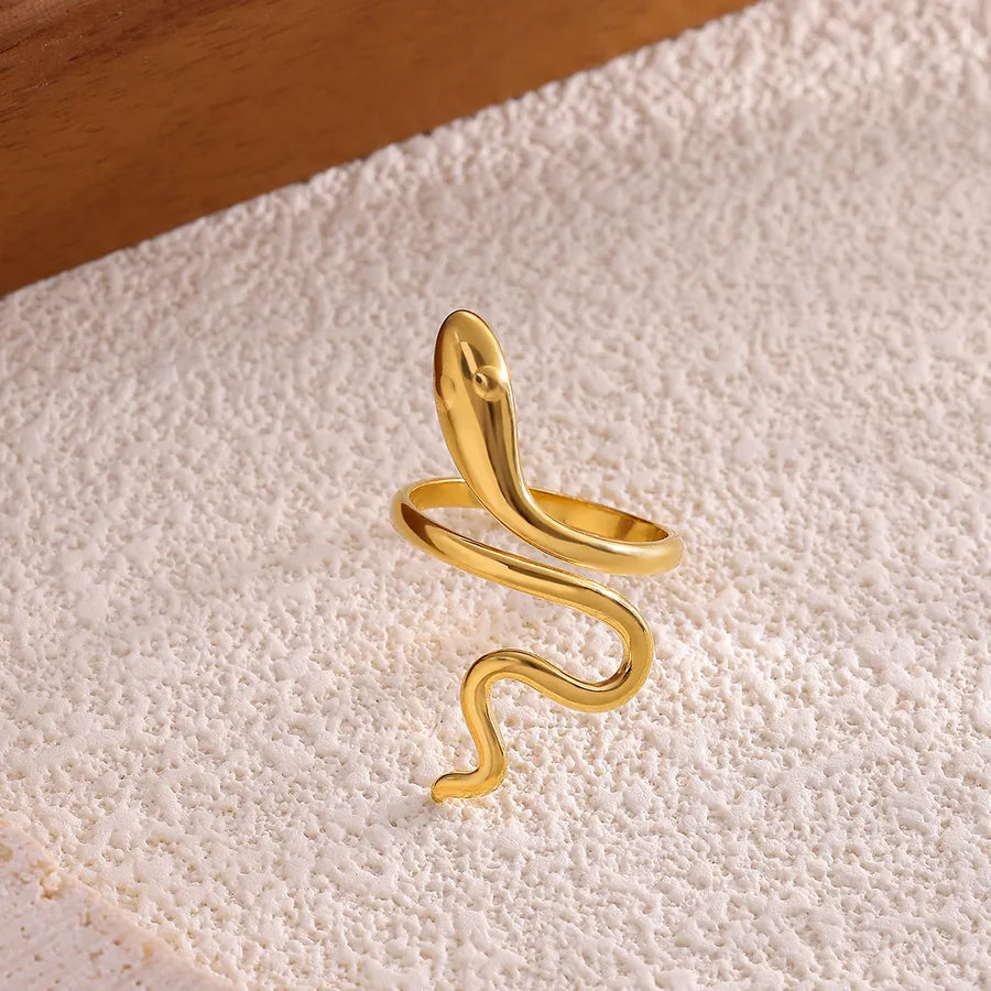 Retro Gold Zircon Flower Ring for Women Adjustable Opening G9068194