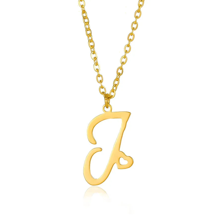 18K Gold Plated Geometric Pendant Necklace 8