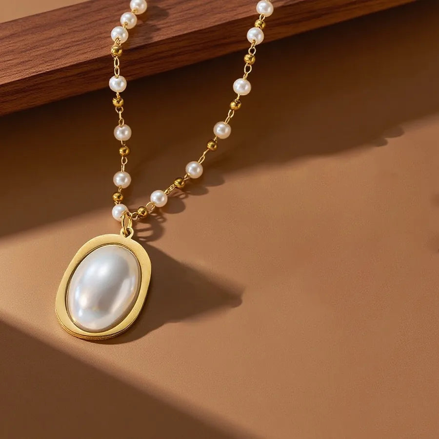 Titanium Steel Heart Pendant Necklace