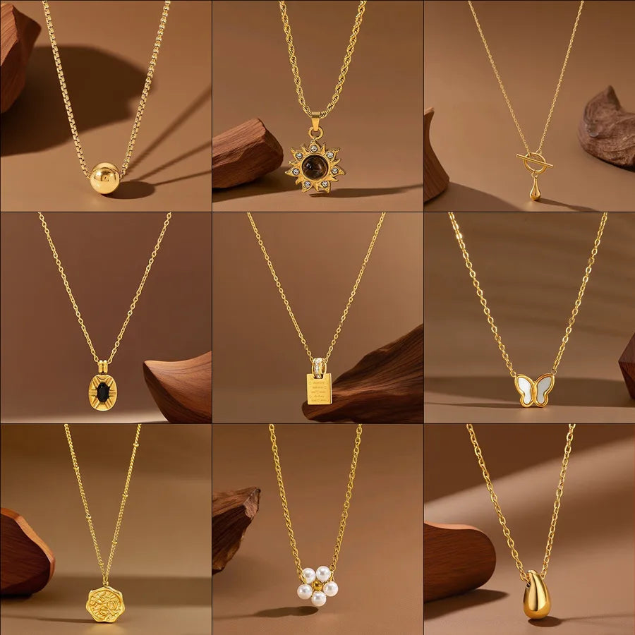 Titanium Steel Heart Pendant Necklace