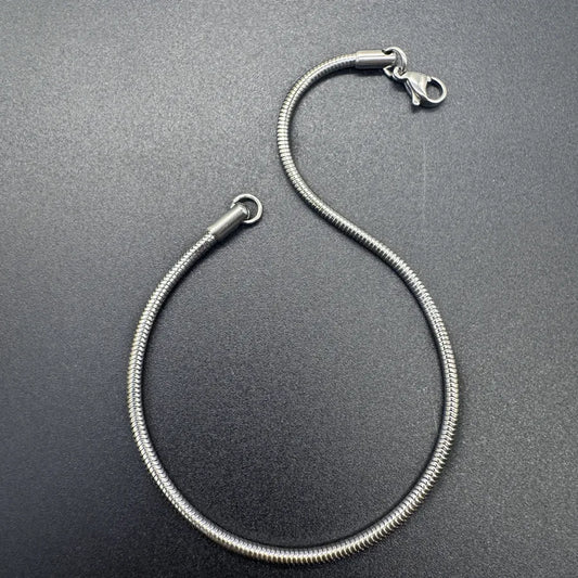 Unisex Titanium Steel Snake Chain Bracelet