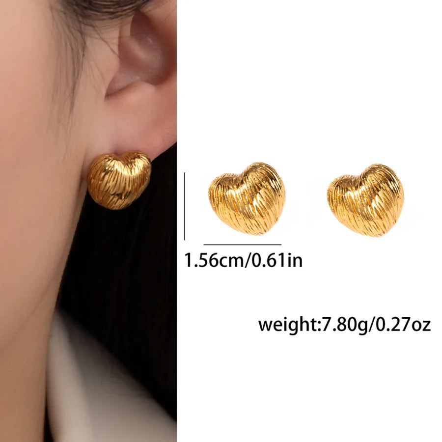 Elegant Titanium Steel Drop Earrings E0897