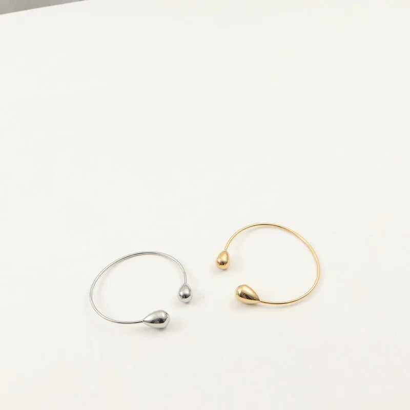 18K Gold Plated Water Drop Stainless Steel Bracelet